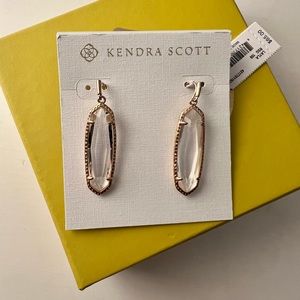 Kendra Scott Rose Gold Layla earrings